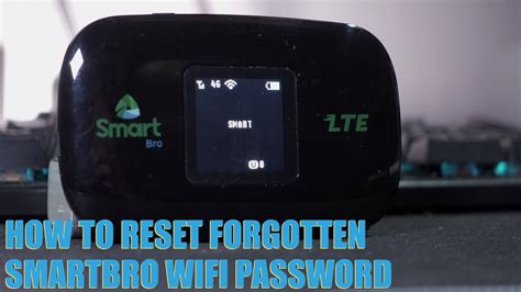 How to reset / forgot password / change name Smartbro Pocket .